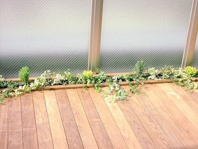 木製花壇
